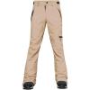 imageGS SNOWING Womens Winter Insulated Snow Pants Waterproof Windproof Ski Snowboard Pant for OutdoorKhaki