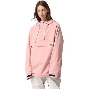 imageGS SNOWING Women and Men Pullover Hooded Insulated Ski Jacket Windproof Winter Warm Snow Coat for CouplePink