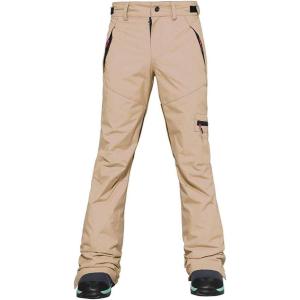 imageGS SNOWING Womens Winter Insulated Snow Pants Waterproof Windproof Ski Snowboard Pant for OutdoorKhaki