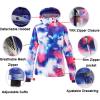 imageGS SNOWING Womens Ski Jackets Snowboard Coats Windproof Waterproof Insulated Warm Winter Mountain Hooded Jacket with Belt074