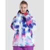 imageGS SNOWING Womens Ski Jackets Snowboard Coats Windproof Waterproof Insulated Warm Winter Mountain Hooded Jacket with Belt074