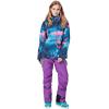 imageGS SNOWING Womens Ski Jackets Snowboard Coats Windproof Waterproof Insulated Warm Winter Mountain Hooded Jacket with Belt076