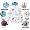 imageGS SNOWING Womens Ski Jackets Snowboard Coats Windproof Waterproof Insulated Warm Winter Mountain Hooded Jacket with Belt077