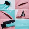 imageGS SNOWING Womens and Mens Ski Jacket Pullover Hooded Snowboard Jacket Windproof Warm Winter Mountain Outdoor Coat for Couple