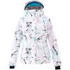 imageGS SNOWING Womens Ski Jackets Snowboard Coats Windproof Waterproof Insulated Warm Winter Mountain Hooded Jacket with Belt077