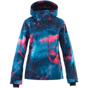 imageGS SNOWING Womens Ski Jackets Snowboard Coats Windproof Waterproof Insulated Warm Winter Mountain Hooded Jacket with Belt076