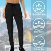 imageGS SNOWING Hiking Pants for Women Lightweight Quick Dry Outdoor Travel Capris Zipper Pockets Stretch Casual Pant