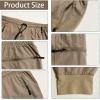 imageGS SNOWING Hiking Pants for Women Lightweight Quick Dry Outdoor Travel Capris Zipper Pockets Stretch Casual Pant
