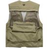 imageGS SNOWING Mens Mesh QuickDry Fishing Vest Outdoor Hunting Climbing Traveling Photography Cargo WaistcoatKhaki