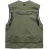 imageGS SNOWING Mens Mesh QuickDry Fishing Vest Outdoor Hunting Climbing Traveling Photography Cargo WaistcoatRed