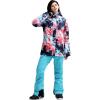 imageGS SNOWING Womens Ski Jackets and Pants Set Windproof Waterproof Colorful Snowboard Snowsuit036pink