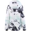 imageGS SNOWING Womens Waterproof Ski Jackets Windproof Mountain Snow Coat Warm Winter Sports Coat with Hood Green Mountain XS
