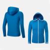 imageMens Long Sleeve Hoodie Zipper Jacket Sun Protection Quick Dry Lightweight Fishing Outdoor Hiking ShirtsBlue