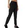 imageGS SNOWING Hiking Pants for Women Lightweight Quick Dry Outdoor Travel Capris Zipper Pockets Stretch Casual Pant