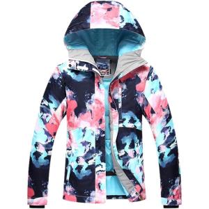 imageGS SNOWING Women Winter Waterproof Windproof Insulatd Snowboarding Jackets Ski Snow Coats and PantsStyle02no Pants