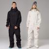 imageGS SNOWING Womens One Pieces Ski Suits Jumpsuits Ski Suit Coveralls Winter Outdoor Windproof Waterproof SnowsuitBlack