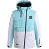 imageGS SNOWING Womens Ski Jackets and Bib Pants Set Warm Winter Snowboard SnowsuitC1white