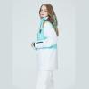 imageGS SNOWING Womens Ski Jackets and Bib Pants Set Warm Winter Snowboard SnowsuitC1white