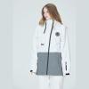 imageGS SNOWING Womens Ski Jackets and Bib Pants Set Warm Winter Snowboard SnowsuitC2white