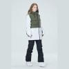 imageGS SNOWING Womens Ski Jackets and Bib Pants Set Warm Winter Snowboard SnowsuitC3black