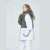 imageGS SNOWING Womens Ski Jackets and Bib Pants Set Warm Winter Snowboard SnowsuitC3white