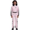 imageGS SNOWING Womens Ski Suit One Piece Snowsuits Insulated Waterproof Windproof Slim Winter Outdoor Onesies Ski JumpsuitPink