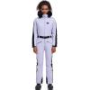 imageGS SNOWING Womens Ski Suit One Piece Snowsuits Insulated Waterproof Windproof Slim Winter Outdoor Onesies Ski JumpsuitPurple