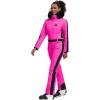 imageGS SNOWING Womens Ski Suit One Piece Snowsuits Insulated Waterproof Windproof Slim Winter Outdoor Onesies Ski JumpsuitRose