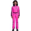imageGS SNOWING Womens Ski Suit One Piece Snowsuits Insulated Waterproof Windproof Slim Winter Outdoor Onesies Ski JumpsuitRose