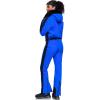 imageGS SNOWING Womens Ski Suit One Piece Snowsuits Insulated Waterproof Windproof Slim Winter Outdoor Onesies Ski JumpsuitRoyal Blue