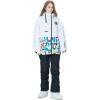 imageGS SNOWING Womens Ski Jackets and Bib Pants Set Warm Winter Snowboard SnowsuitC4black
