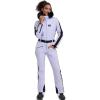 imageGS SNOWING Womens Ski Suit One Piece Snowsuits Insulated Waterproof Windproof Slim Winter Outdoor Onesies Ski JumpsuitPurple