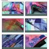 imageWomen Snowboard Suit Waterproof Windproof Ski Jacket and Pant02purple