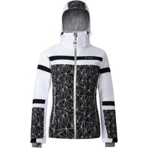 imageGS SNOWING Womens Waterproof Ski Jackets Windproof Mountain Snow Coat Warm Winter Sports Coat with Hood 002Black M