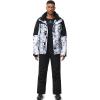 imageMens Jacket and Pants Set Insulated Waterproof Waterproof Snowboard Snowsuits for Snow Sport01huablack