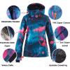 imageWomens Ski Jackets and Pants Set Windproof Waterproof Insulated Snowsuit Winter Warm Snowboarding Snow CoatBlack03