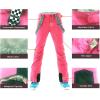 imageWomens Ski Jackets and Pants Set Windproof Waterproof Insulated Snowsuit Winter Warm Snowboarding Snow CoatBlue
