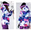imageWomens Ski Jackets and Pants Set Windproof Waterproof Insulated Snowsuit Winter Warm Snowboarding Snow CoatPurple02