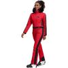 imageGS SNOWING Womens Ski Suit One Piece Snowsuits Snowboard Ski Outfit Faux Fur Collar Slim Jumpsuit Jacket Insulated WindproofRed