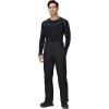 imageGS SNOWING Mens Snow Insulated Pants Winter Warm Ski Pant Outdoor Waterproof Snowboard Bibs with SuspendersBlack