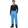 imageGS SNOWING Mens Snow Insulated Pants Winter Warm Ski Pant Outdoor Waterproof Snowboard Bibs with SuspendersBlue