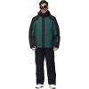 imageMens Ski Jacket and Pants Set Insulated Waterproof Waterproof Snow Suit Winter Outdoor Warm SnowsuitsAgbkblack