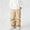 imageGS SNOWING Women Men Snow Pants Baggy Snowboard Panst Insulated Waterproof Windproof Loose Ski Sport for CouplesKhaki