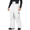 imageGS SNOWING Mens Ski Pants Super Baggy Snow Snowboard Insulated Waterproof Windproof Loose Cargo Pant for Outdoor SportsWhite