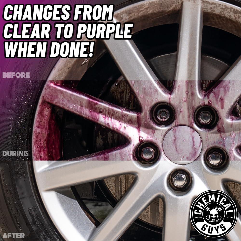 imageChemical Guys Two Face Wheel Cleaner Color Changing Wheel Cleaner Safe for Cars Trucks SUVs Motorcycles RVs ampamp More Extra Large Size 32 fl oz  CLD30332