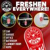 imageChemical Guys Hanging Air Freshener Variety Scent Pack 12 Pack Great for Cars Trucks SUVs RVs Home Garage Workspace Dorm Room ampamp More 4 x 3 Packs Black Frost Cherry Pina Colada  AIR40404Cherry
