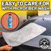 imageChemical Guys Woolly Mammoth Large Super Absorbent and Soft Microfiber Towels for Cars Blue 36 x 25 inches 2PackGray