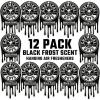 imageChemical Guys Hanging Air Freshener Variety Scent Pack 12 Pack Great for Cars Trucks SUVs RVs Home Garage Workspace Dorm Room ampamp More 4 x 3 Packs Black Frost Cherry Pina Colada  AIR40404Black Frost