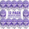 imageChemical Guys Hanging Air Freshener Variety Scent Pack 12 Pack Great for Cars Trucks SUVs RVs Home Garage Workspace Dorm Room ampamp More 4 x 3 Packs Black Frost Cherry Pina Colada  AIR40404Galactic