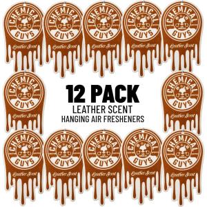 imageChemical Guys Hanging Air Freshener Variety Scent Pack 12 Pack Great for Cars Trucks SUVs RVs Home Garage Workspace Dorm Room ampamp More 4 x 3 Packs Black Frost Cherry Pina Colada  AIR40404Leather